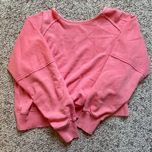 Pink Crewneck Sweatshirt